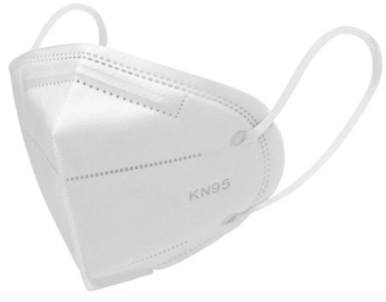 Non-powered Air Purifying Disposable KN95 Mask (100-Pack)