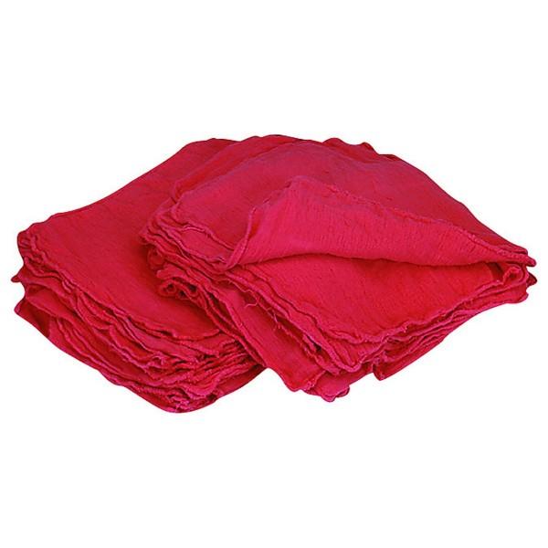 Red Shop Rags Bulk Industrial Shop Rags - Budget-Friendly | Now Linens