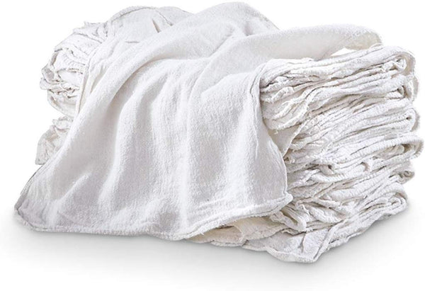Pro-Clean Basics White T-Shirt Knits, 15lb. Box