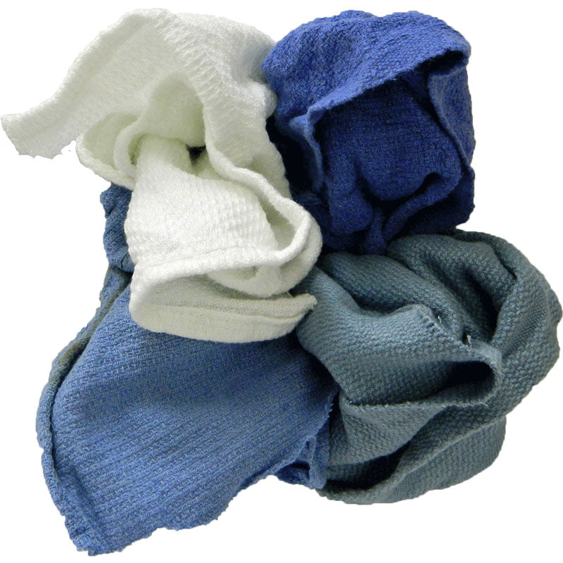 Pro-Clean Basics: Sanitized Anti-Bacterial Woven Wiping Cloth Rags - Colored