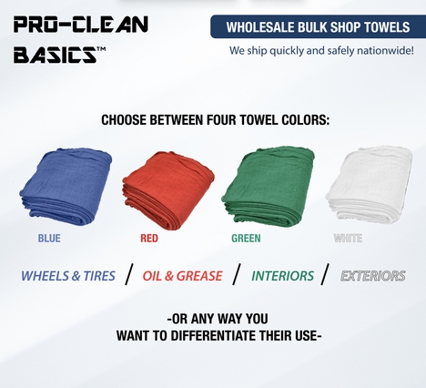 Bulk Industrial Shop Rags - Budget-Friendly | Now Linens